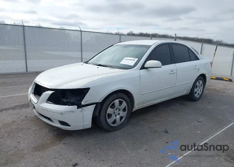 2010 Hyundai Sonata Gls z USA, uszkodzony, nr VIN 5NPET4AC7AH589520